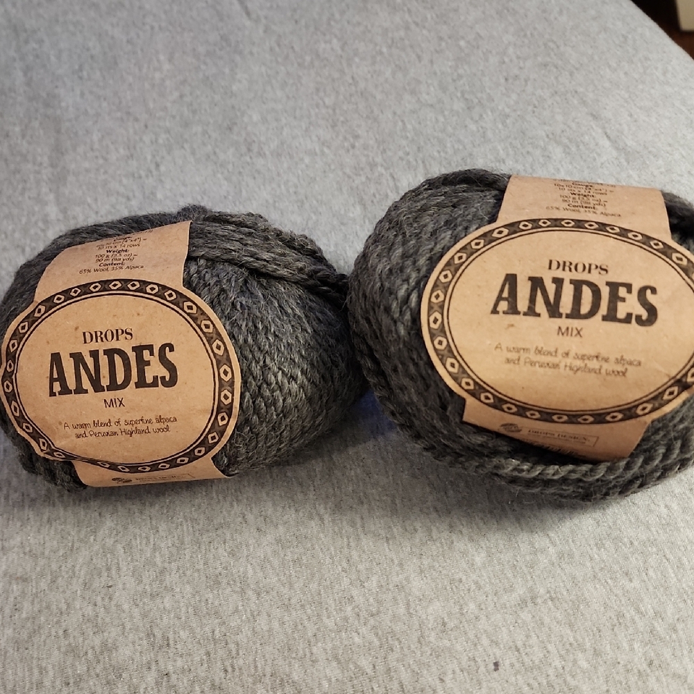 Andes Mix Charcoal Yarn
